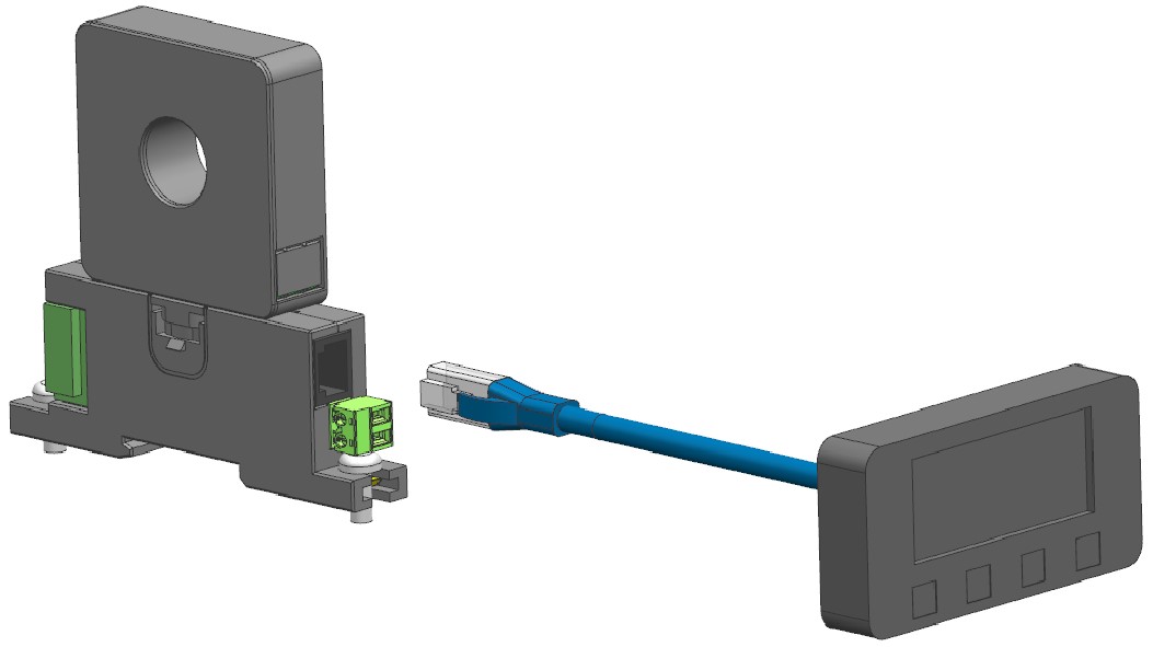 Tela de exibi&ccedil;&atilde;o do tipo de divis&atilde;o transdutor atual1