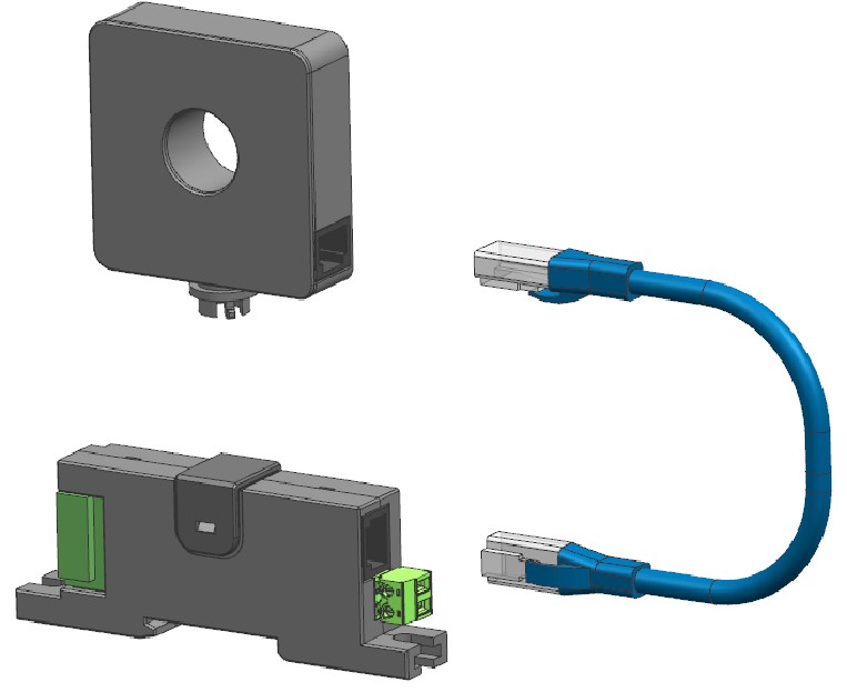 Conectar-se de transdutor atual do tipo dividido