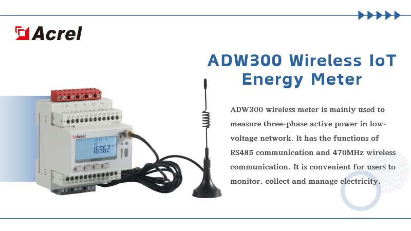 Medidor de energia sem fio ADW300